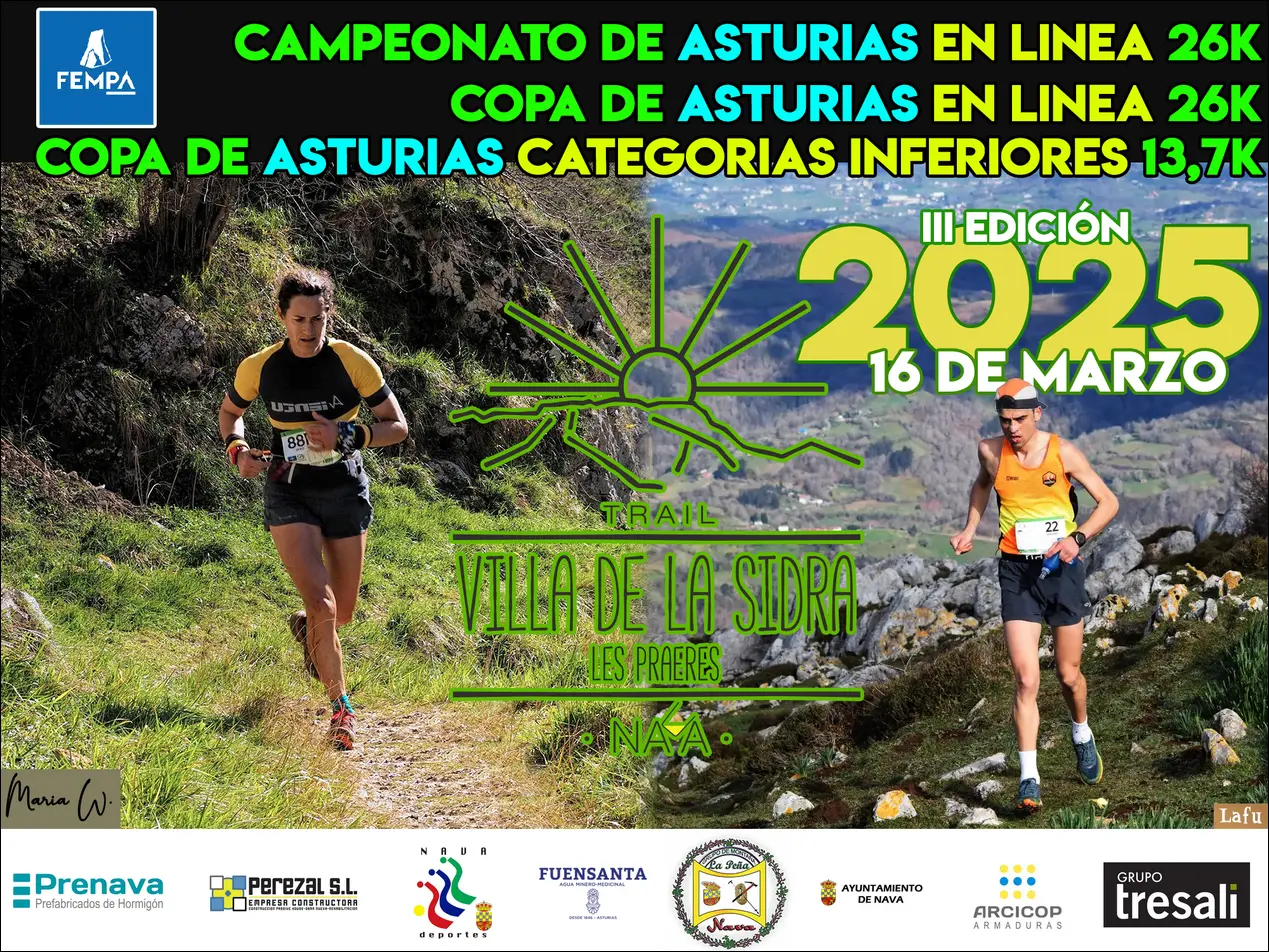 Campeonato y copa de Asturias 2025 trail fempa